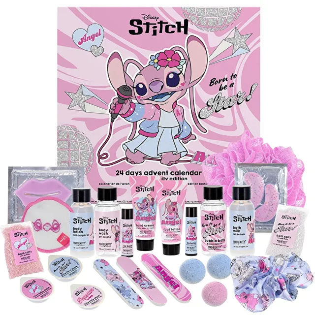 Mad Beauty Adventní kalendář Stitch Angel Popstar