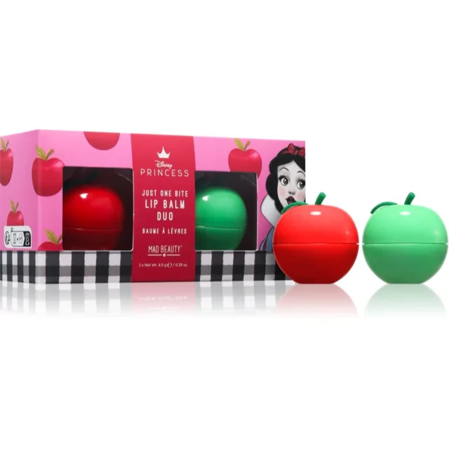 Mad Beauty Disney Princess Snow White balzám na rty duo