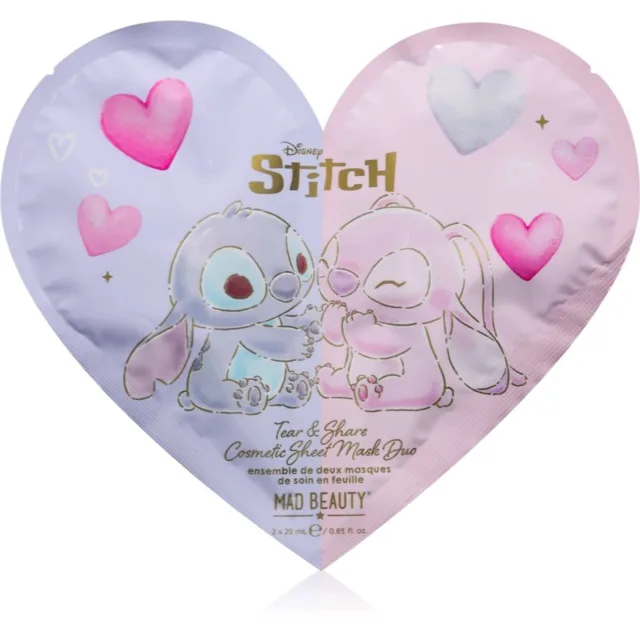 Mad Beauty Disney Stitch sada plátýnkových masek