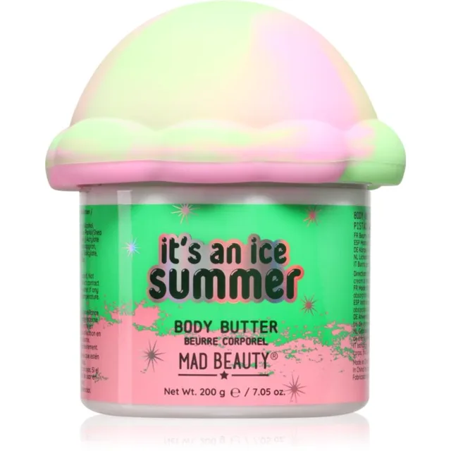 Mad Beauty It's An Ice Summer vyživující tělové máslo 200 g