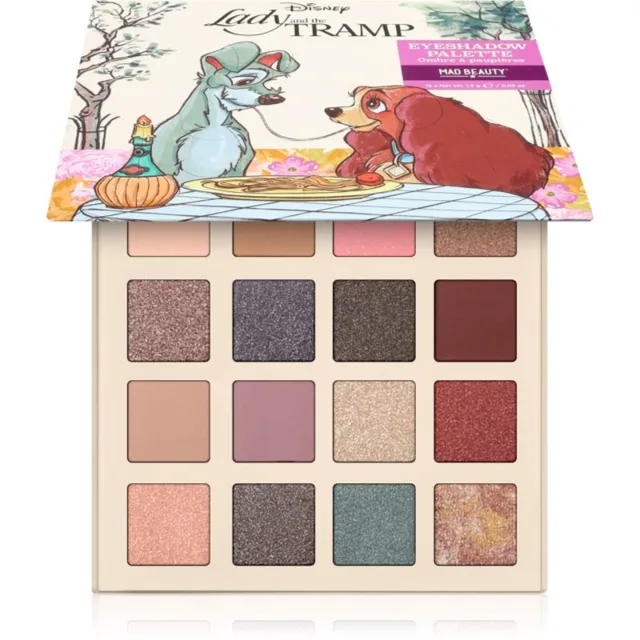 Mad Beauty Lady & The Tramp paletka očních stínů 16x1.5 g