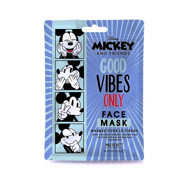 MAD BEAUTY Mickey and Minnie výživa a hydratace textilní maska 25 ml