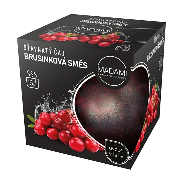 MADAMI Šťavnatý čaj brusinková směs 500 g