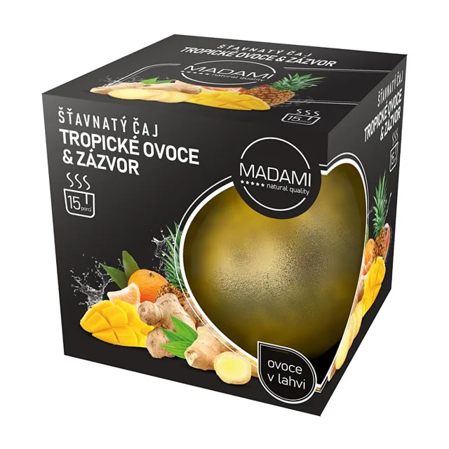 MADAMI Šťavnatý čaj tropické ovoce & zázvor 500 g