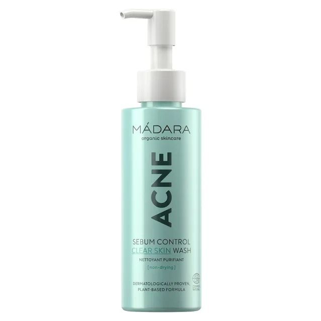 MÁDARA Acne Sebum Control Mycí čistící gel 140 ml