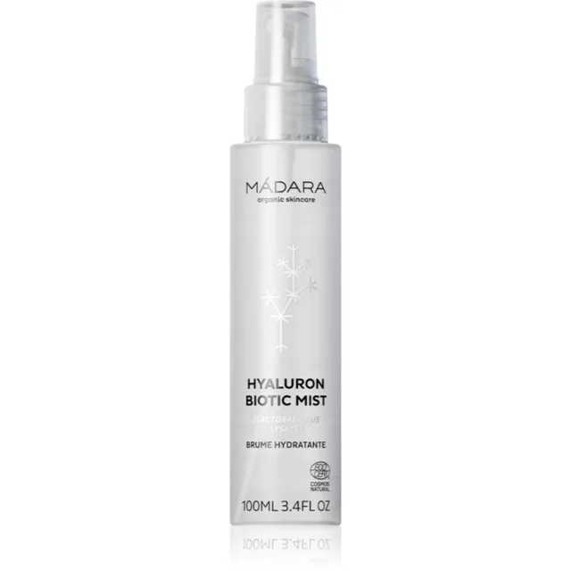 MÁDARA Hyaluron Biotic Mist pleťová emulze s kyselinou hyaluronovou 100 ml