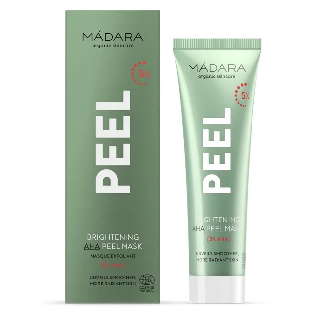 MÁDARA PEEL Rozjasňující peelingová maska s AHA kyselinami 60 ml