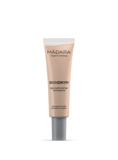 MÁDARA Polomatný make-up s peptidy Skinonym (Semi-Matte Peptide Foundation) 30 ml True Beige