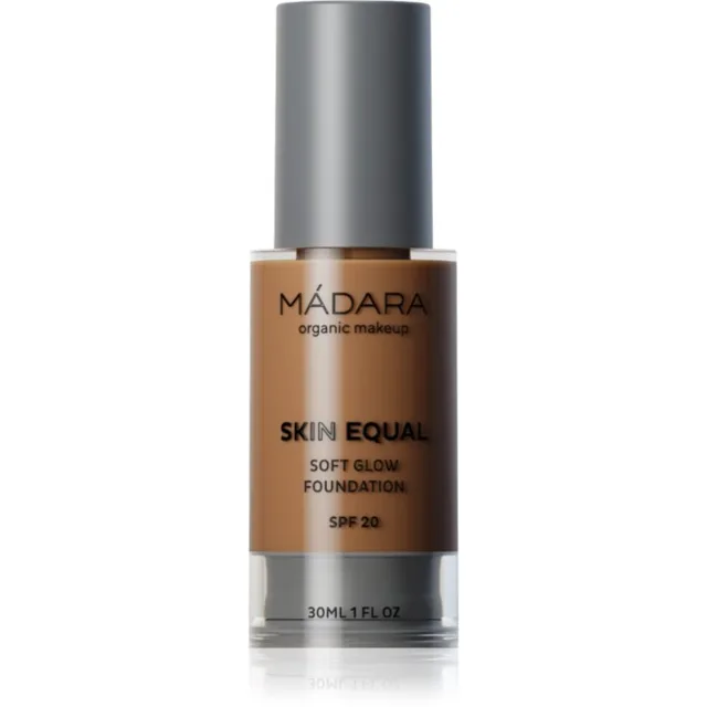 MÁDARA Skin Equal rozjasňující make-up pro přirozený vzhled SPF 20 odstín #80 Fudge 30 ml