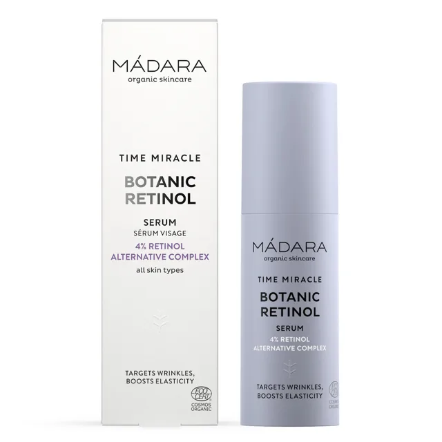 MÁDARA TIME MIRACLE Botanic Retinol pleťové sérum 30 ml
