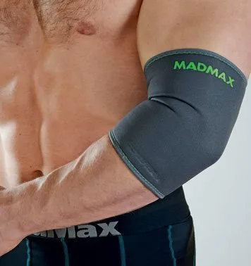 MADMAX bandáž zahopren - loket - MFA 293, M, tmavě šedá-zelená