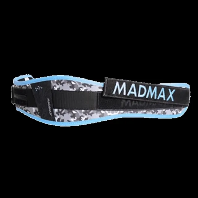 MadMax Dámský fitness opasek Swarovski MFB314 modrý - S