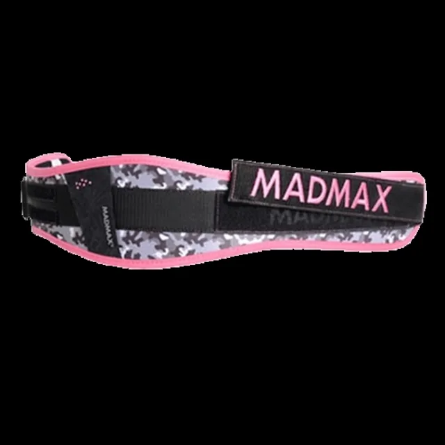 MadMax Dámský fitness opasek Swarovski MFB314 růžový - L