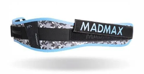 MADMAX Dámský fitness opasek WMN SWAROVSKI- MFB 314, M, modrá