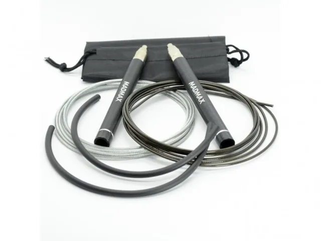 MADMAX Jump Speed Rope švihadlo MFA286, černá