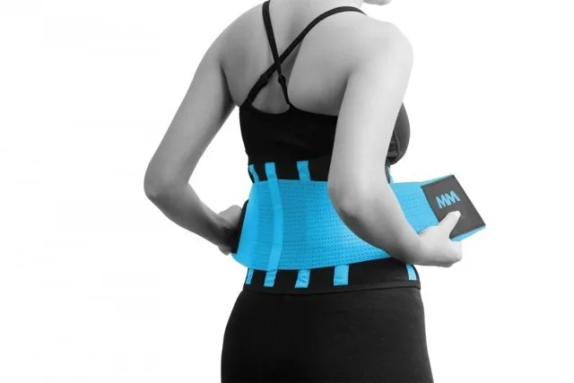 MADMAX Slimming Belt MFA 277, S, modro-zelená