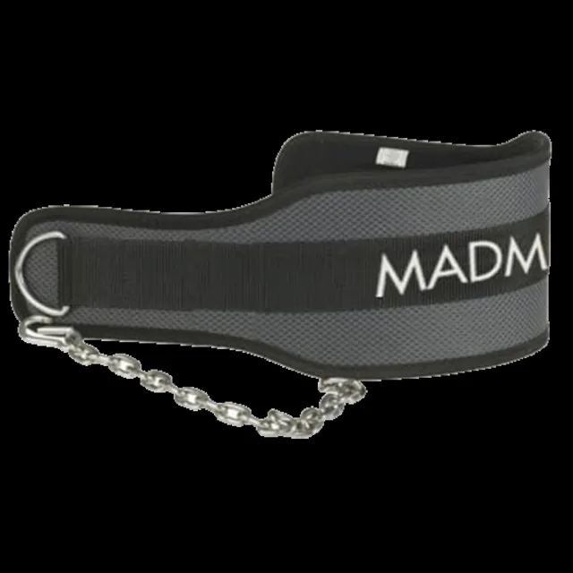 MadMax Syntetic Dip Belt MFA290 - šedý