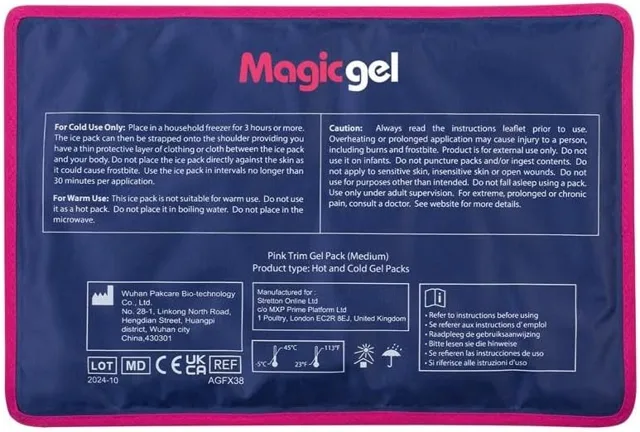 Magic Gel Cooling Pads opakovaně použitelný studený obklad medium
