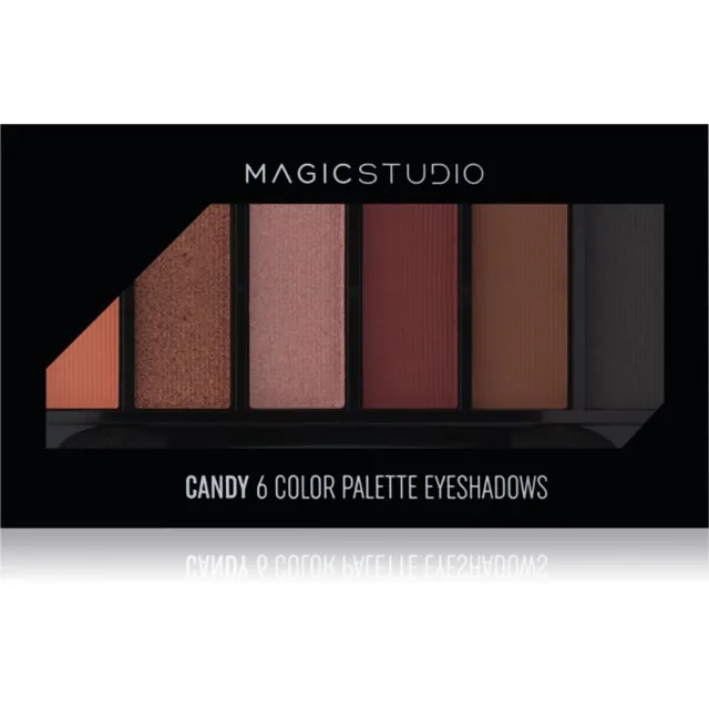 Magic studio 6 Color Palette Eyeshadows paletka očních stínů odstín 6.3 g
