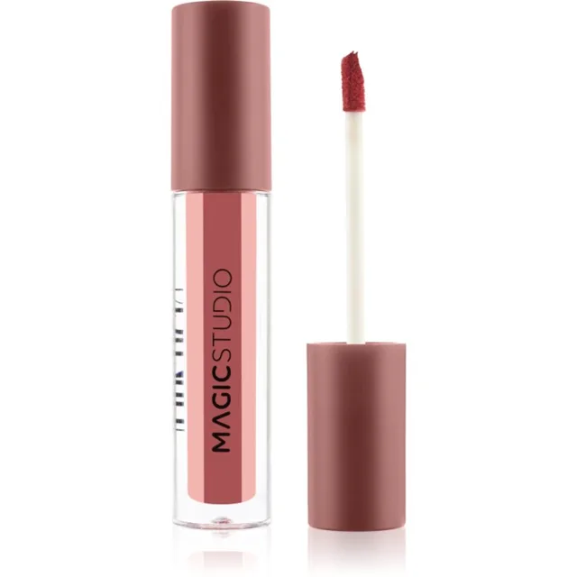 Magic studio Matte Liquid Lipstick tekutá rtěnka s matným efektem odstín 01 Plum 5 g