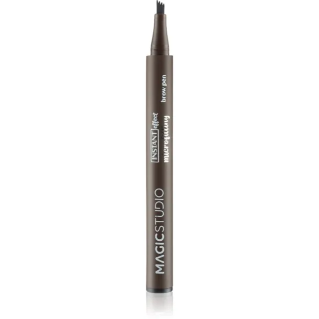 Magic studio Microfilling Brow Pen dlouhotrvající fix na obočí odstín Dark Brown 13.5 g