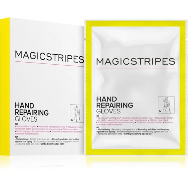 MAGICSTRIPES Hand Repairing Gloves obnovující maska na ruce 3 ks