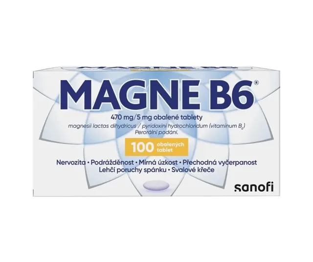Magne B6 470mg/5mg tbl.obd. 100