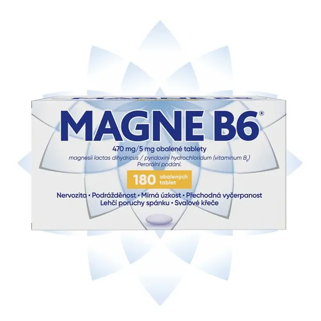 MAGNE B6 470MG/5MG TBL OBD 180