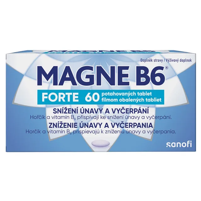 MAGNE B6 Forte 60 potahovaných tablet