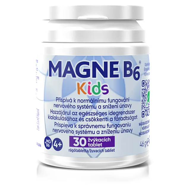 MAGNE B6 Kids 30 žvýkacích tablet