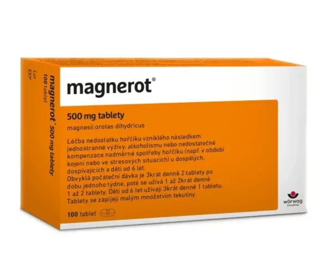 Magnerot 500mg tbl.nob.100 I