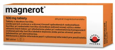 MAGNEROT POR 500MG TBL NOB 50 I