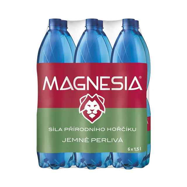 Magnesia Jemně perlivá 6x1,5 l