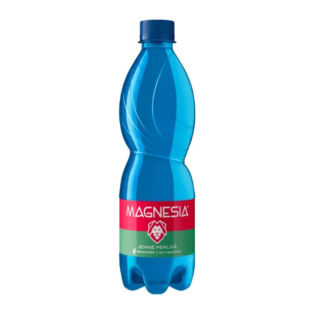 Magnesia Jemně perlivá přírodní minerální voda 500 ml