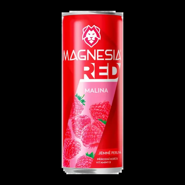 Magnesia Ochucená minerální voda s příchutí maliny 330 ml