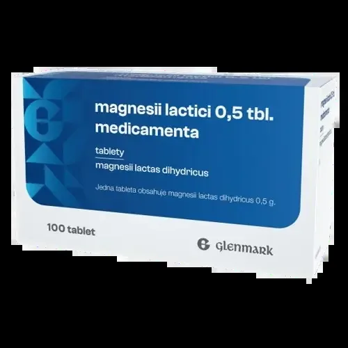 Magnesii Lactici 0,5 tbl. Medicamenta 100 tablet