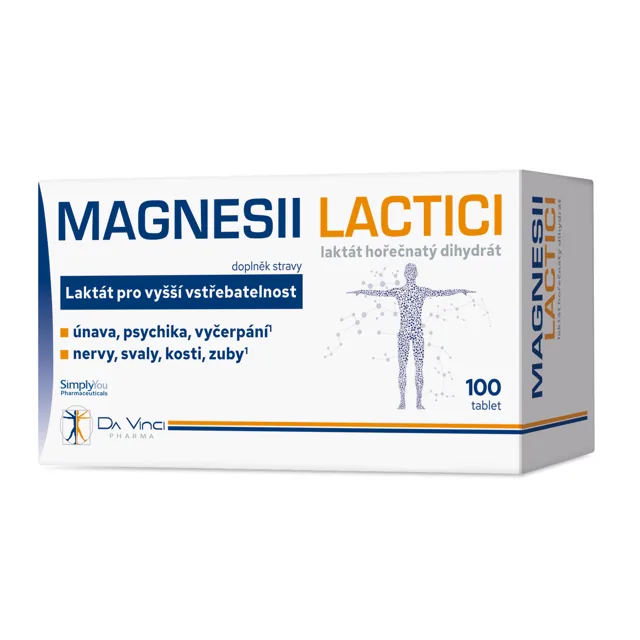Magnesii lactici Da Vinci Pharma 100 tablet