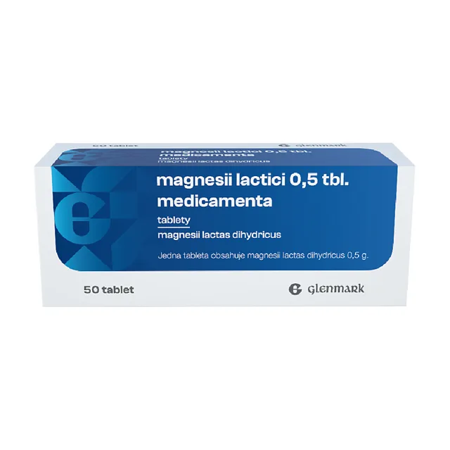 MAGNESII lactici Medicamenta 0,5 g x 50 tablet