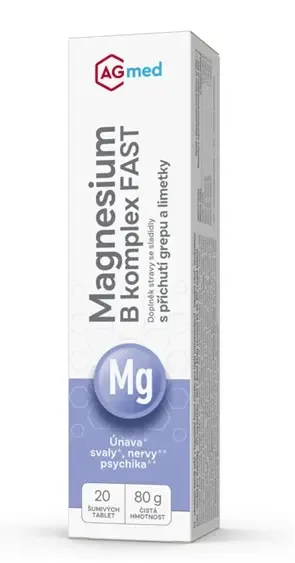 Magnesium B-komplex FAST tbl.eff.20 AGmed