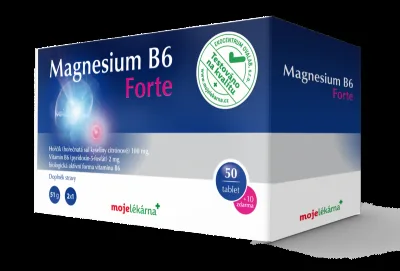 Magnesium B6 forte Moje lékárna 50+10 tablet