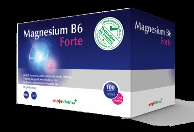 Magnesium B6 Forte tbl.100+20 Moje lékárna