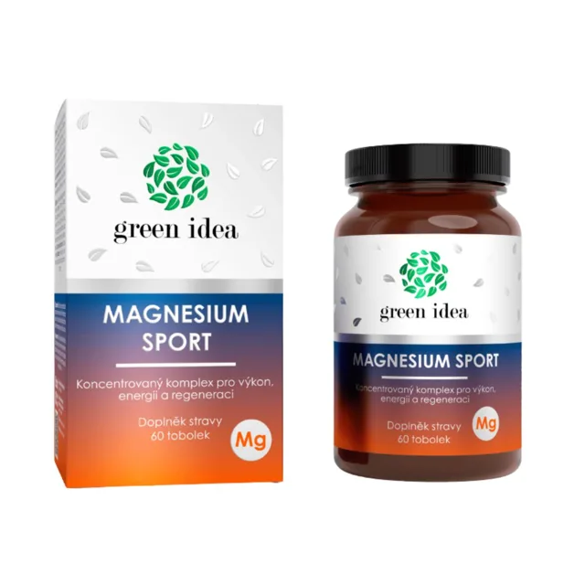 Magnesium Sport - 60 kapslí - Green idea