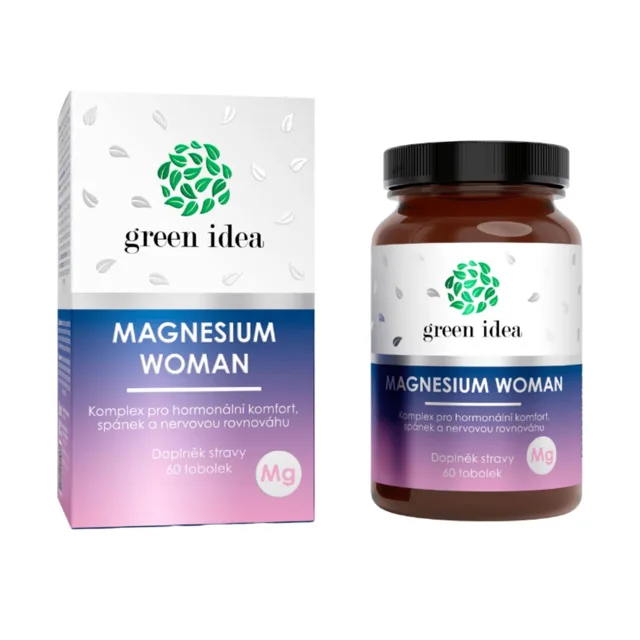 Magnesium Woman - 60 kapslí - Green idea