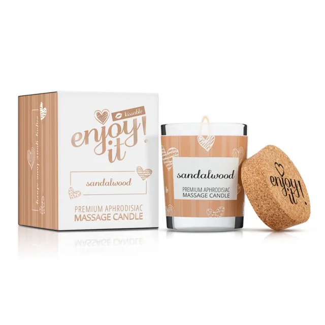 MAGNETIFICO enjoy it! Sandalwood masážní svíčka 70 ml