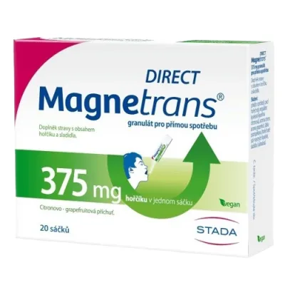 Magnetrans Direct 375mg 20 sáčků