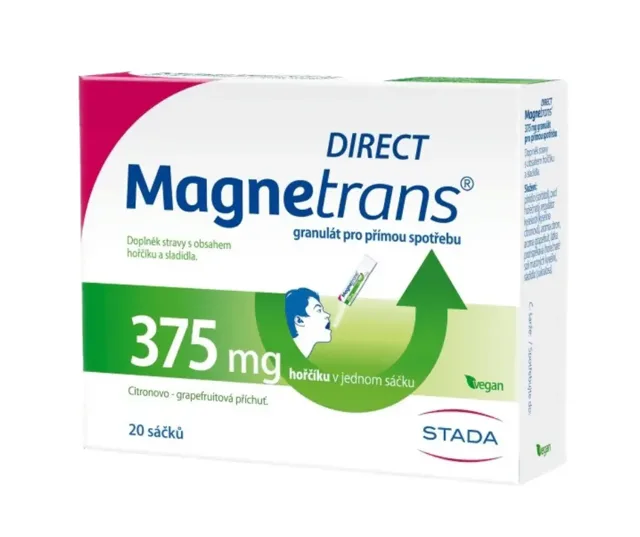 Magnetrans Direct 375mg 20 sáčků
