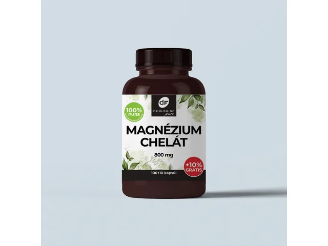 Magnézium Chelát 800 mg - 110 kapslí - Dr. Fleming