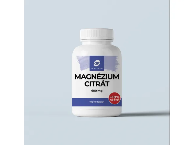 Magnézium citrát 600 mg - 110 tablet - Dr. Fleming