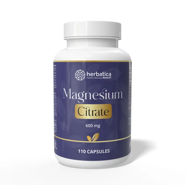 Magnézium citrát 600 mg - 110 tablet - Herbatica