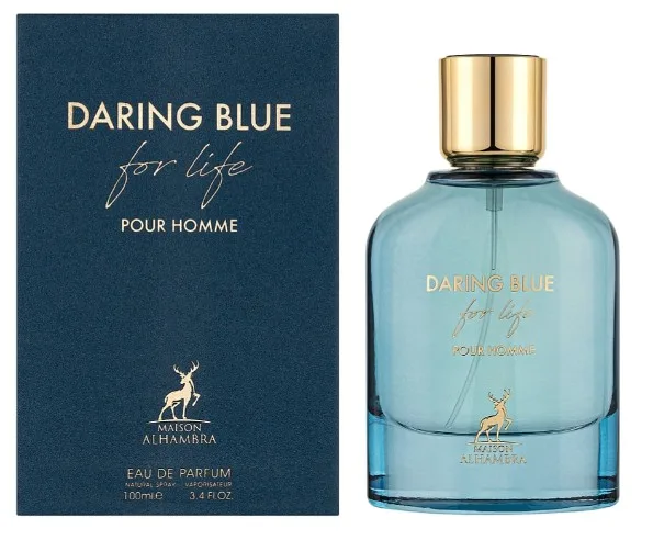 Maison Alhambra Daring Blue For Life Pour Homme - EDP 100 ml